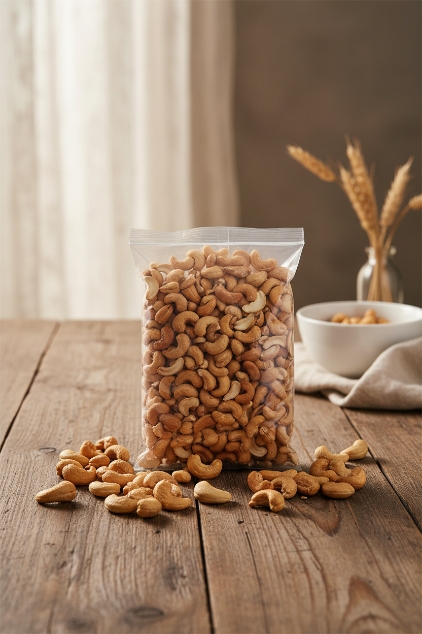 Premium Roasted Cashew Nuts – Crunchy, Fresh & Healthy Snack